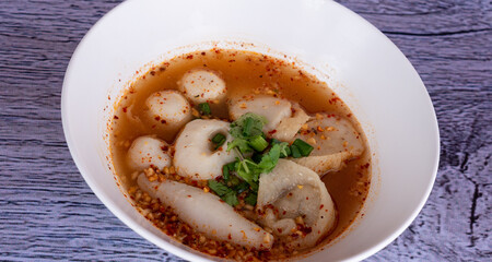 Thai Spicy Pork and Soups 