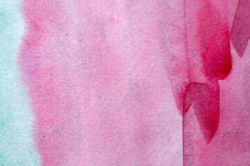 Abstract texture pink watercolor