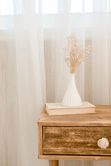 Home interior in boho style	