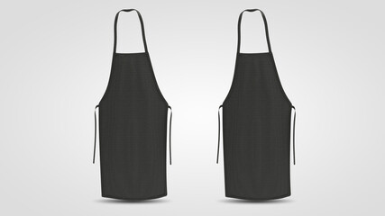 Apron 3d rendering mockup design