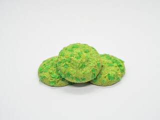 Marijuana cookies isolated