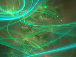 Imaginatory fractal background Image