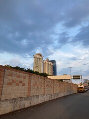 Buildings in the city