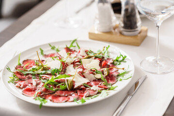 beef carpaccio