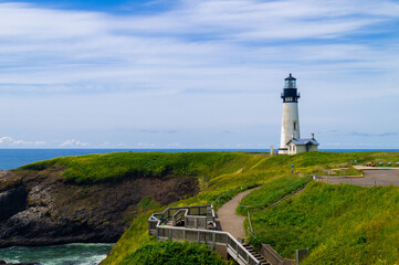 Ньюпорт, Орегон, США, июнь 10, 2020, Yaquina Head Newport, Oregon, USA, June...