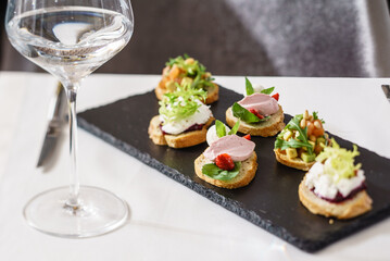 different kinds of canape