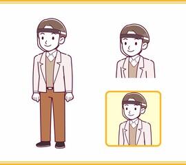 young and kind young man