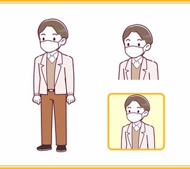 young and kind young man