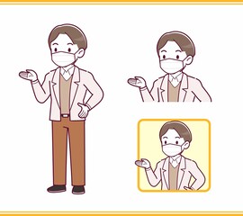 young and kind young man