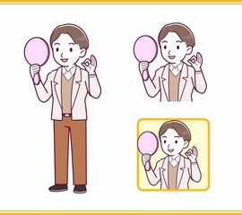 young and kind young man