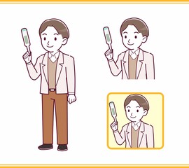 young and kind young man