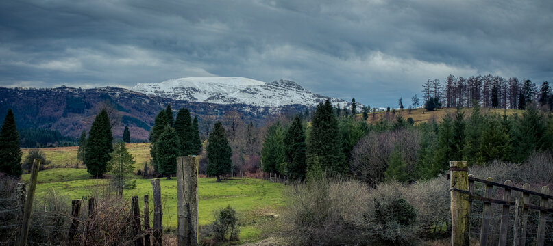 Nieve en las cumbres
