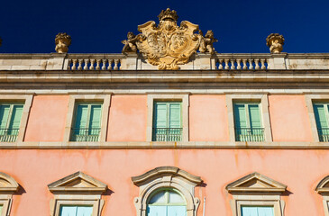 Fototapeta na wymiar Palacio Real de Riofrio, Segovia, Castilla y León, España, Europa