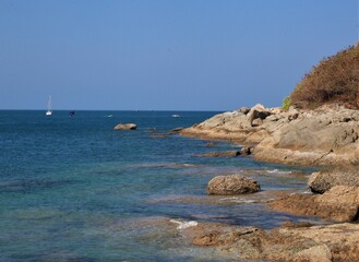 coast of island