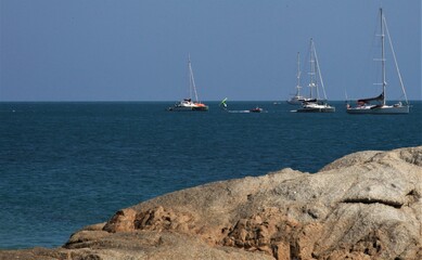 boats in the sea