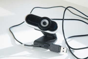 A camera for a computer. Remote camera with USB port.