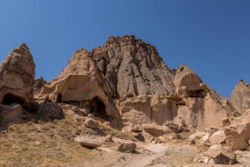 The Selime Monastery in Ihlara Valley, Cappadocia, Turkey