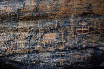 rock inscriptions
