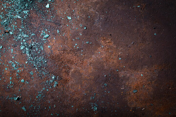 Rusty background. Metal surface. Vintage