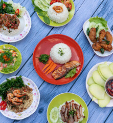 Thai Mixed Spicy Dishes 