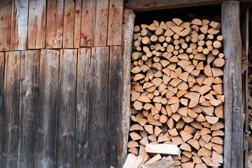 stack of firewood