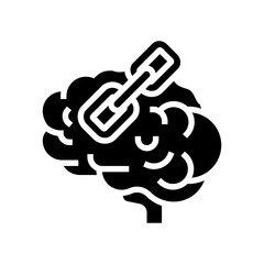 epistemology philosophy glyph icon vector. epistemology philosophy sign. isolated contour symbol black illustration