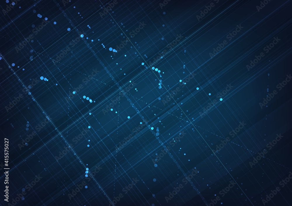 Poster abstract technology lines background. technology big data concept.