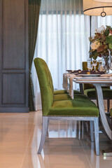 classic dining room style