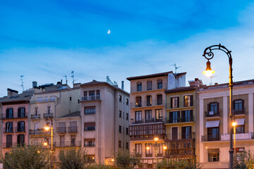 Nachts in Pamplona