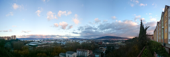Pamplona in early winter