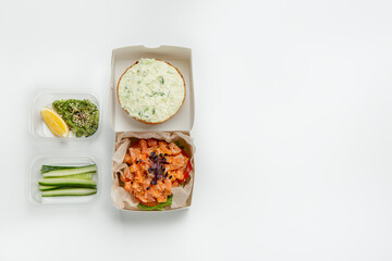 Healthy eating and food delivery to home and office