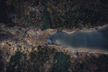 Landscape from aerial view