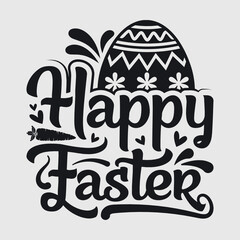 Happy Easter | Easter | Easter For Kids | Easter For Women | Easter Bunny | Easter Egg | Bunny Ears | Heart Shape | Easter Quotes | Typography Design | T-shirt Design