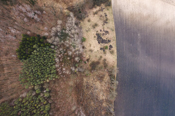 Landscape from aerial view