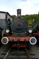 alte Dampflok, Lokomotive