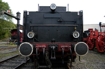 alte Dampflok, Lokomotive