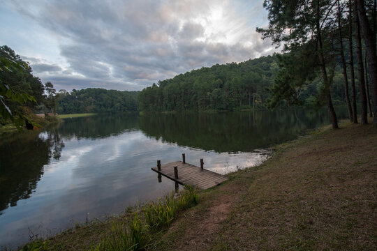 Pang Oung, Scenery lake in Mea Hong Son province, Northern Thailand