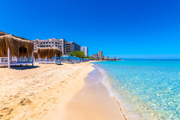 Gazimagusa Beach in Northern Cyprus