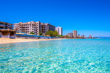 Gazimagusa Beach in Northern Cyprus