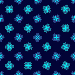 Seamless abstract pattern. Beautiful texture for textile, paper print, scrapbooking or wallpaper. Vector illustration. Cute colorful trendy background.