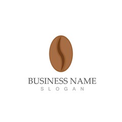 coffee bean icon vector