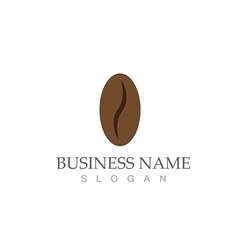 coffee bean icon vector