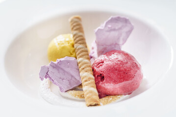 fruit ice cream