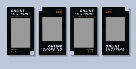 Fashion sale instagram stories template