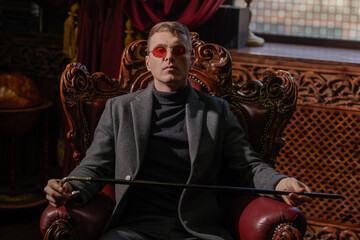 imperious mature man