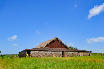 Landscape of the Valley of Viñales (Cuba)
