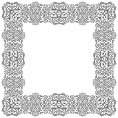 Vector abstract decorative ethnic ornamental illustration.