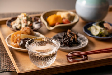 日本酒　酒　晩酌