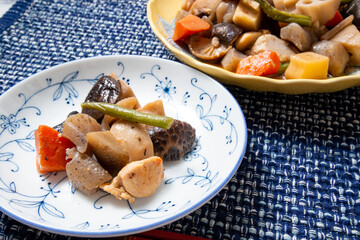 日本料理　筑前煮