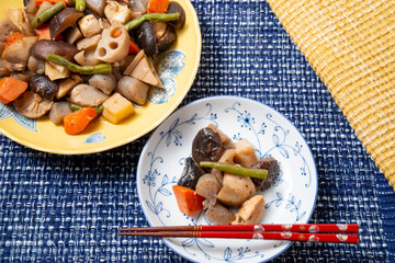 日本料理　筑前煮